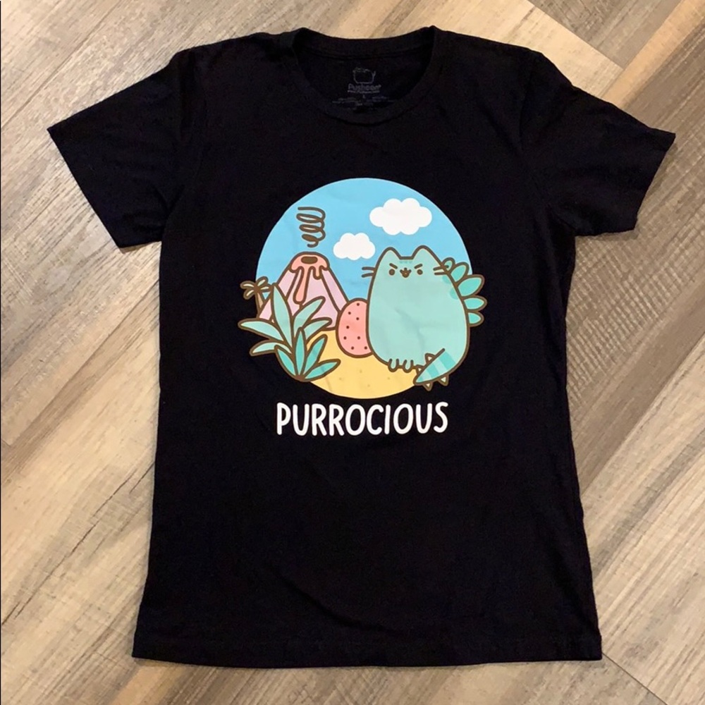 🛑SOLD🛑 Pusheen “Purrocious” Tee - Picture 1 of 4